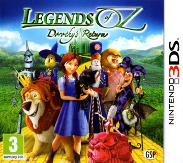 Legends of Oz - Dorothys Return (Europe) (En) box cover front